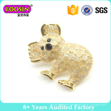 Gold Plating Kangaroo Lovely Brooch para Mujeres